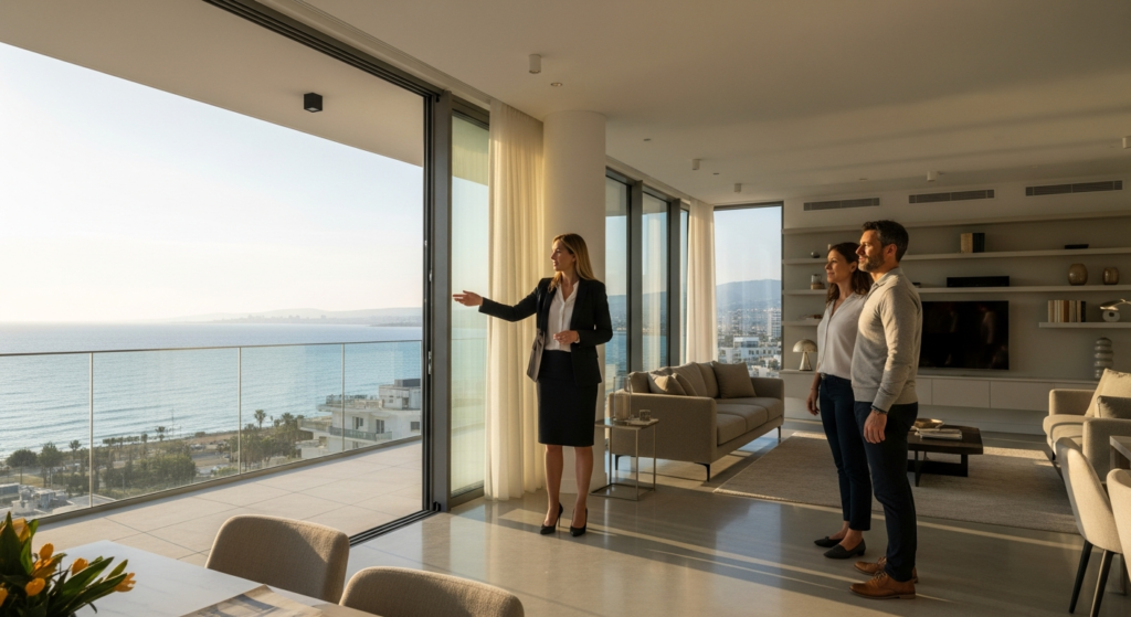 Best neighbourhoods to live in Limassol 2026 — apartment with sea view