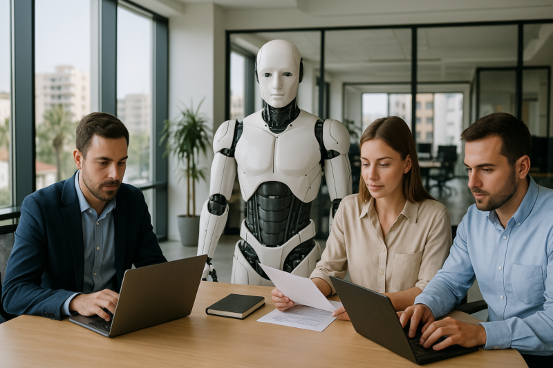 AI Coworkers in Cyprus Offices: What They Actually Do and What They Replace